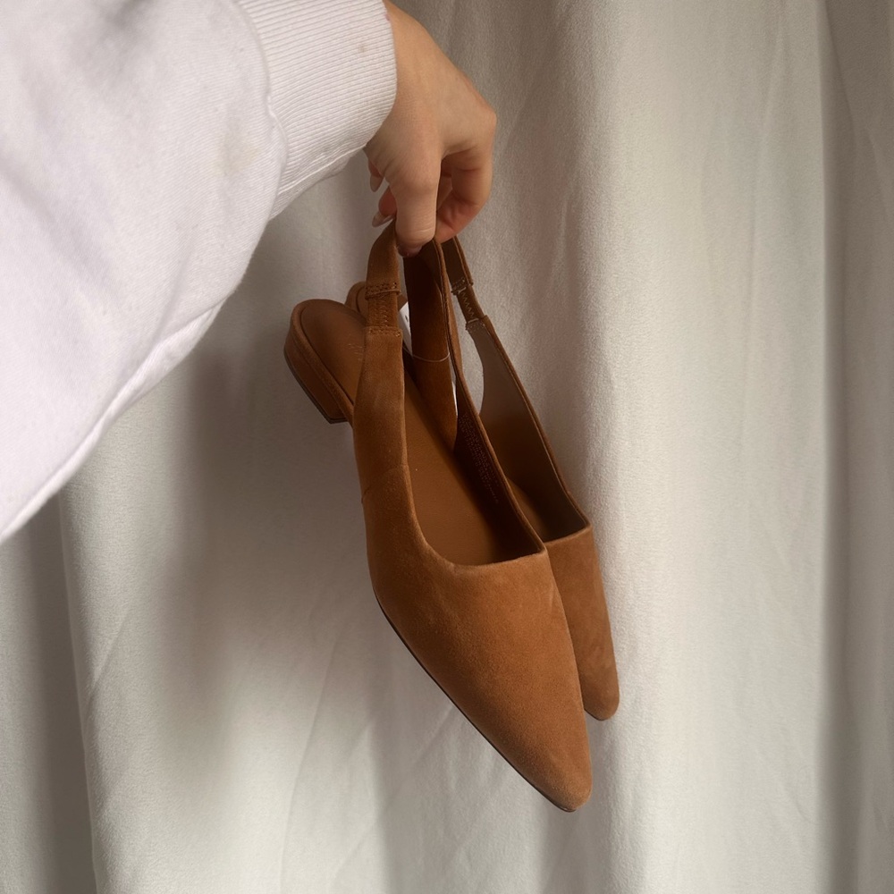 H&M Tan Slingback Flats